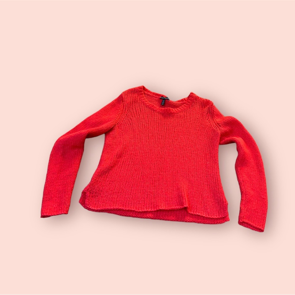 Eileen fisher open knit sweater